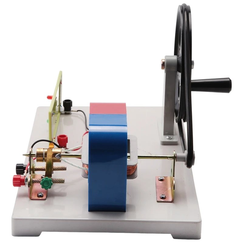 Imagem -04 - Mão ac e dc Crank Generator Model Demonstração Motor Activity Model Equipamento Experimental do Dispositivo