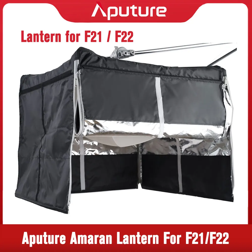 

Aputure Amaran Lantern For F21/F22, Flexible Softbox with Grid for Amaran F21X/F21C F22X/F22C RGBWW LED Mat