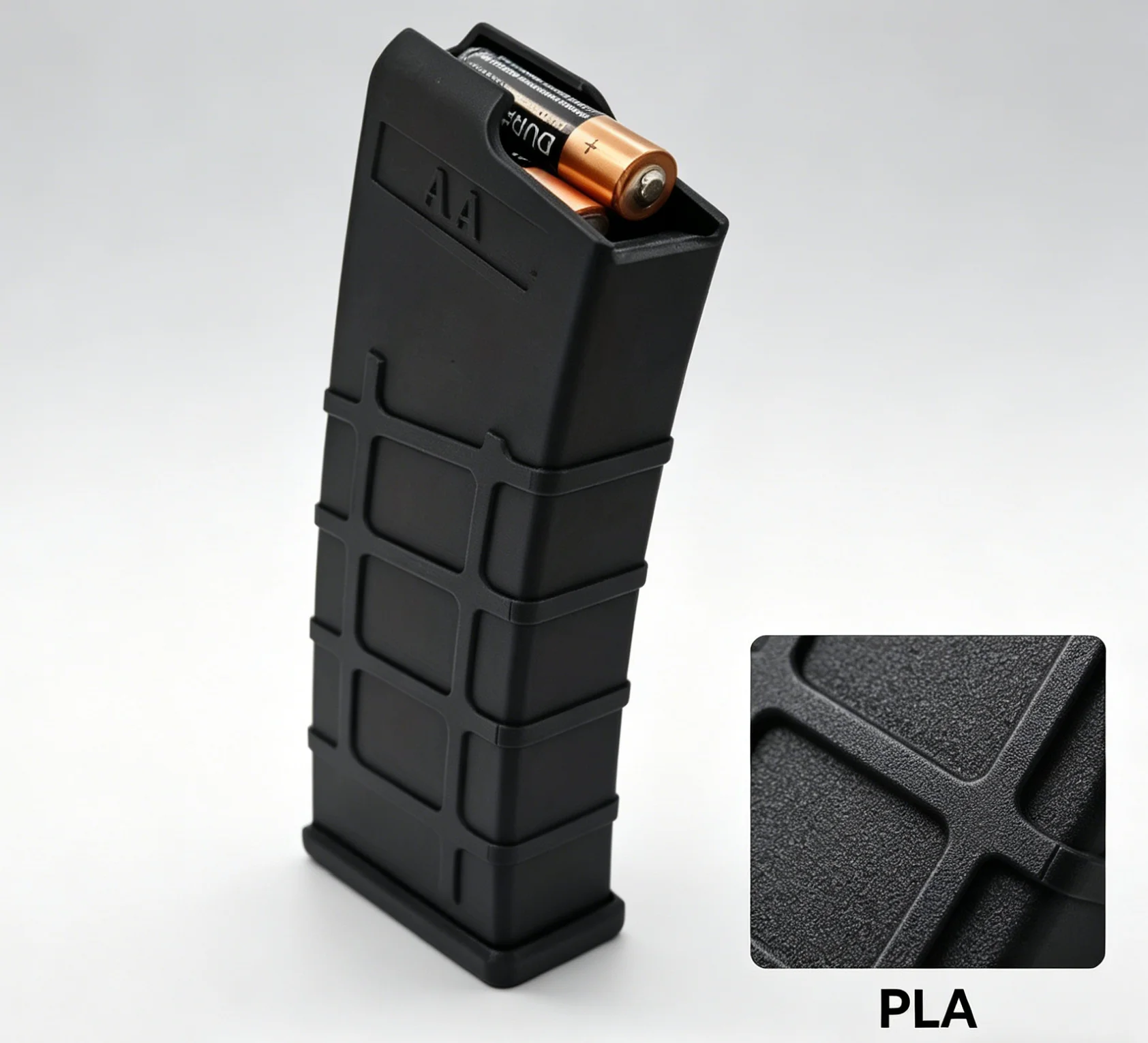 Heavy Duty Military Tactical AA Battery Storage Case Shockproof Portable Durable Organizer For Home Outdoor Camping EDC Gear