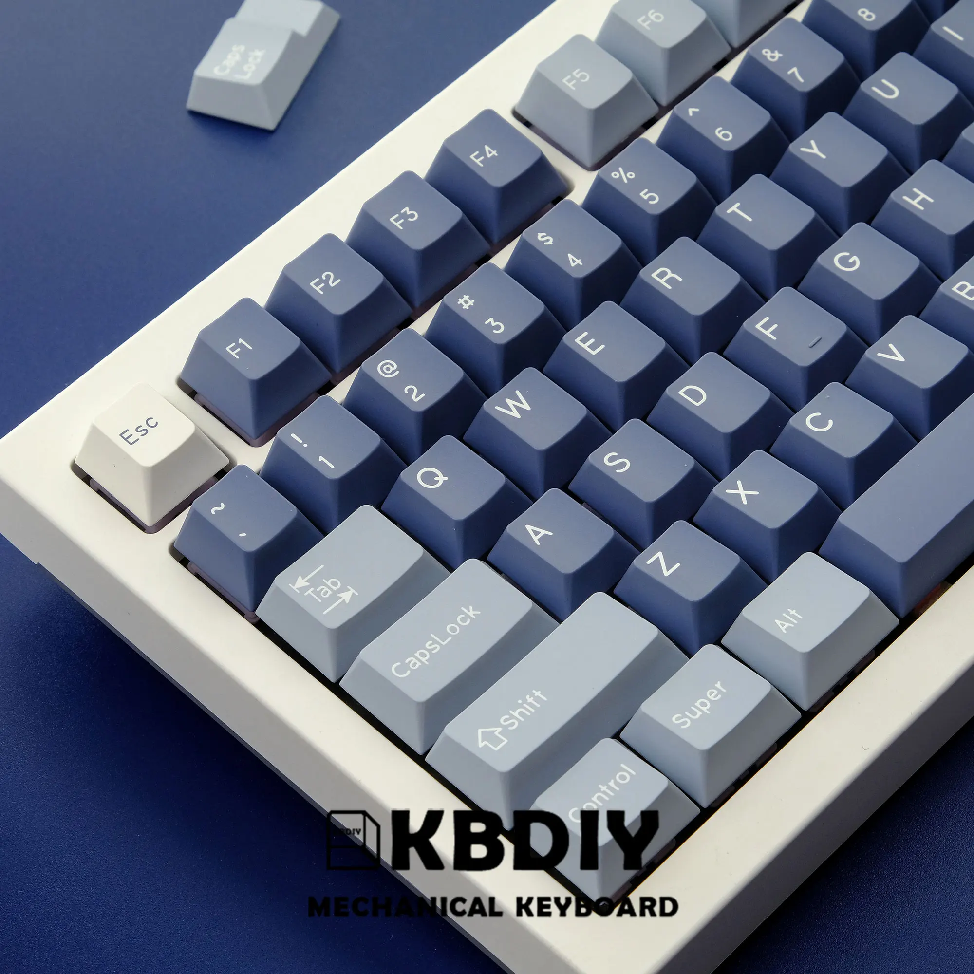 Imagem -01 - Kbdiy-teclado Mecânico Conjunto Completo Perfil Cereja Pbt Gmk Keycaps Pesca Tiro Duplo 176 Chaves 61 68 84 87 kbdiy teclado mecanico conjunto completo perfil cereja pbt gmk keycaps pesca tiro duplo 176 chaves 61 68 84 87 01