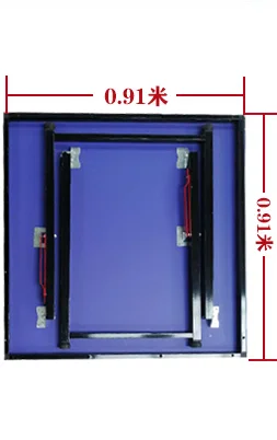 Прямая оптовая продажа, отличный стандарт, профессиональный Fordable Indoor Sanwei Table Tennis Table