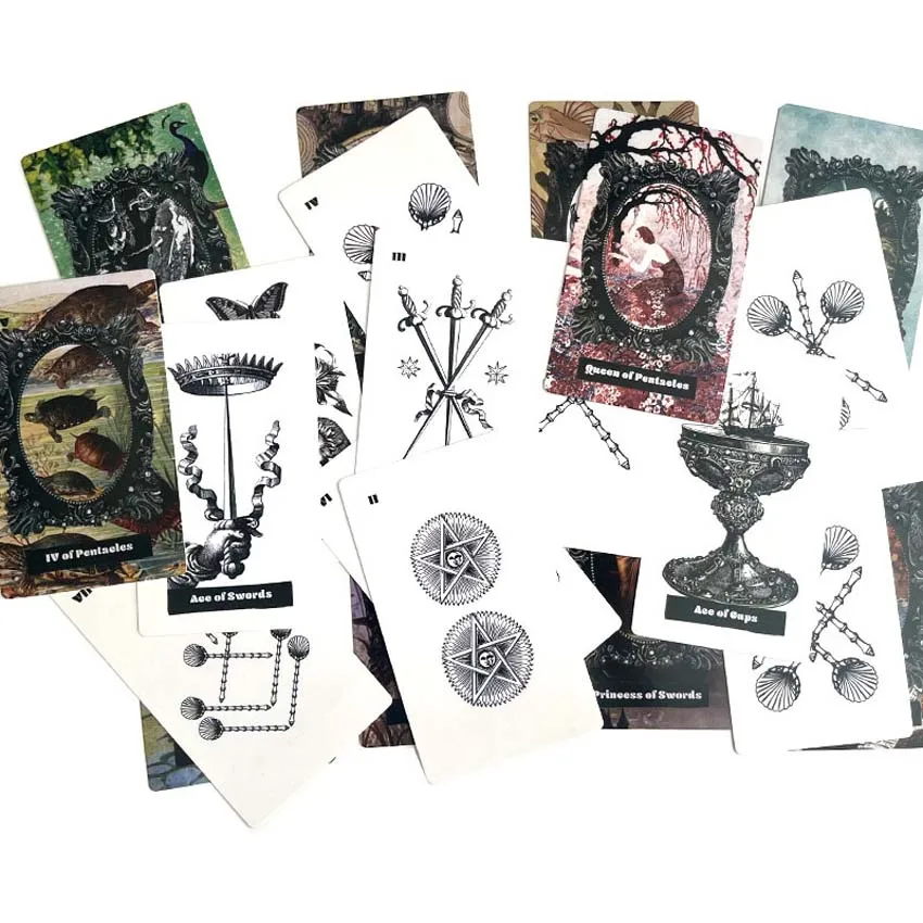 12x7 cm Seawitch Tarot Paper Manual Card Games