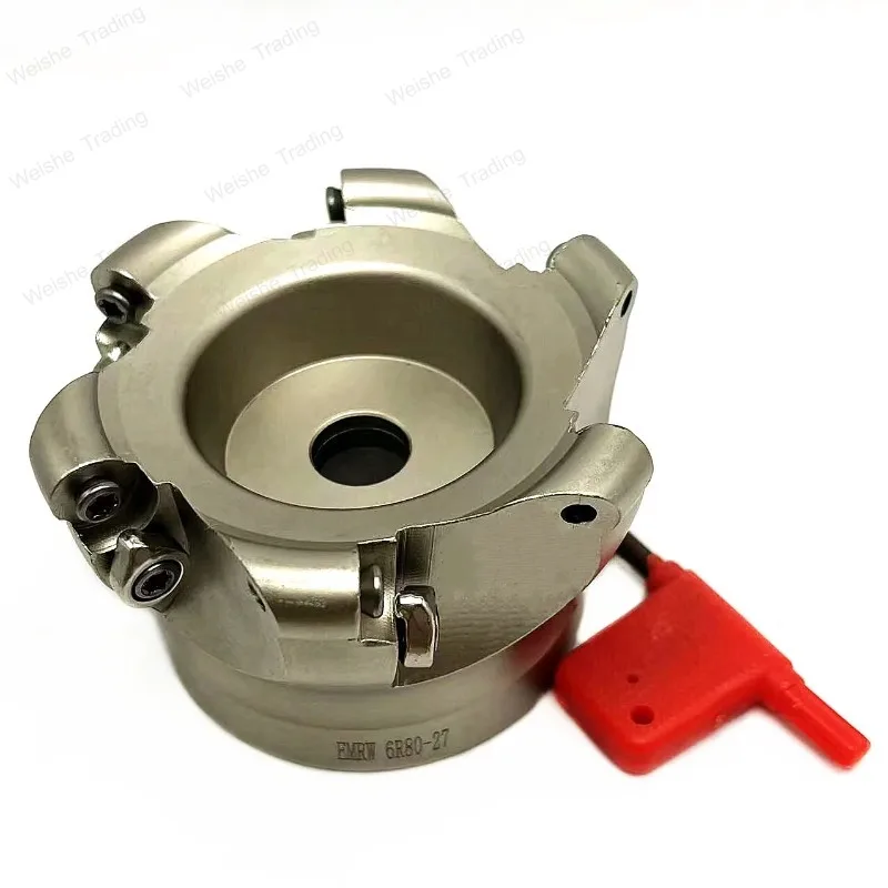 EMRW 6R63-22-4T TRS Milling Cutter head For  RPMT1204 KT7030 RPMT Insert FMB Tool Holder milling tools for round insert emr emrw