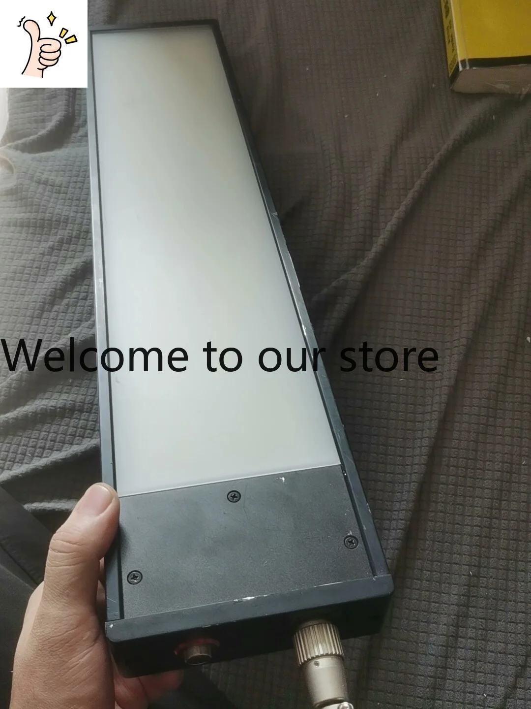 KEYENCE Specular Reflection Light Source, Model CA-DZW50X, Fully Functional Without Maintenance,