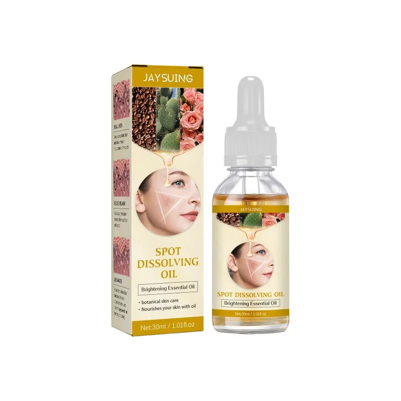 Spot Dissolving Oil Anti Spot Freckle Remover Fade Pigmentation Brightening Melanin Lightening Melasma Whitening Freckle Serum