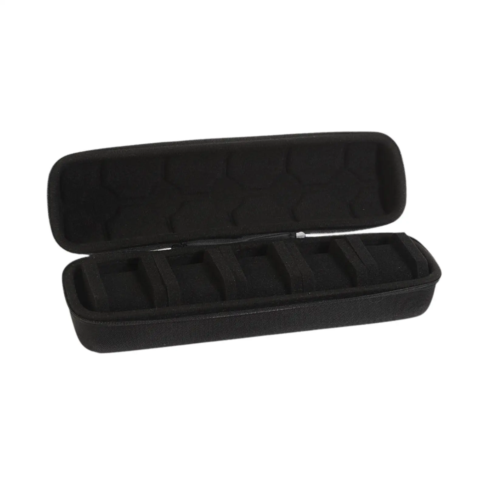 5 Slots Watch Case Professional EVA Hard Shell Portable Anti Scratching Watch Box for Jewelry Smart Watches All Wristwatches