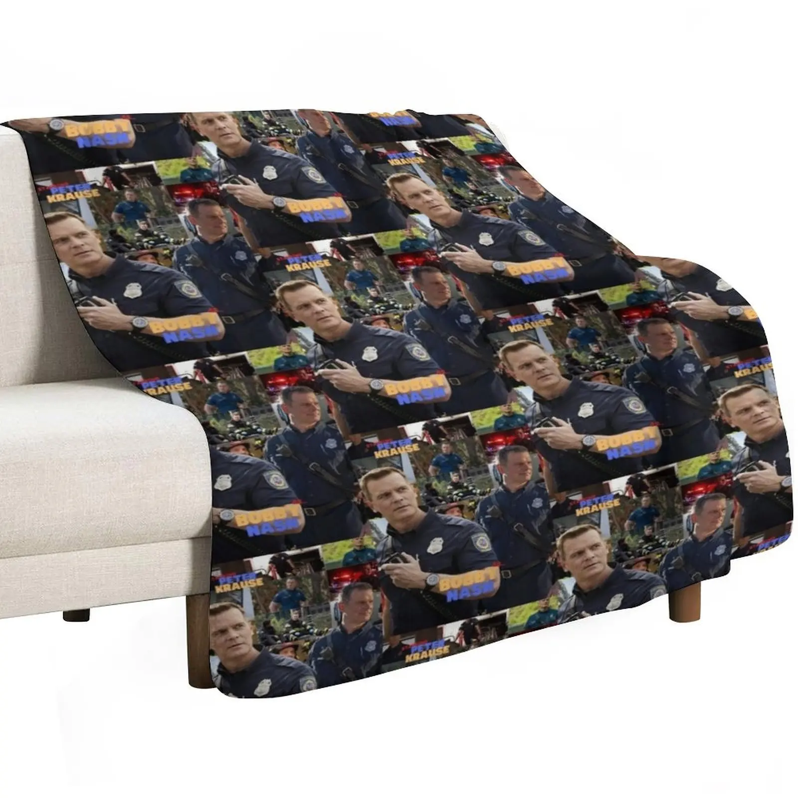 Bobby Nash 9-1-1 Throw Blanket for winter manga Designers Cute Summer Beddings Extra Large Throw Blankets