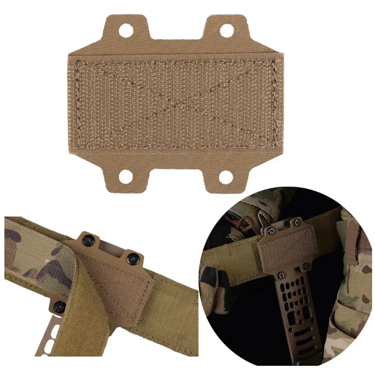 

Tactical molle MHA adapter bridge hook and loop modular leather case adapter used panel two-piece combat strap accessories