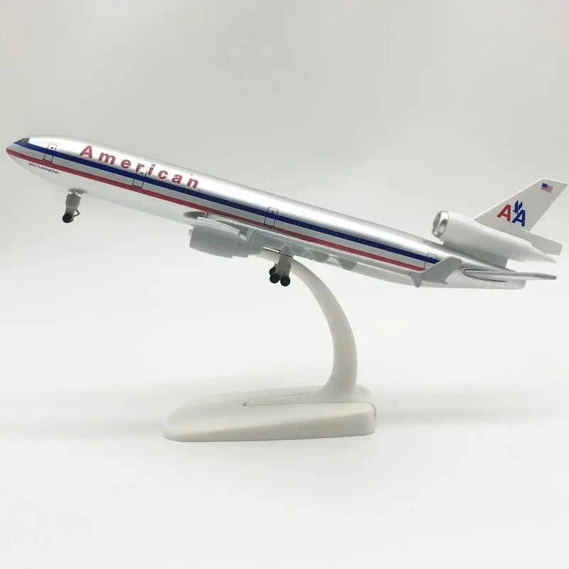 MD-11 Series Scale Aircraft 20cm South Korea MD11 UPS KLM Airways Metal Alloy Model Boys Toys Display Collection Aviation view 2