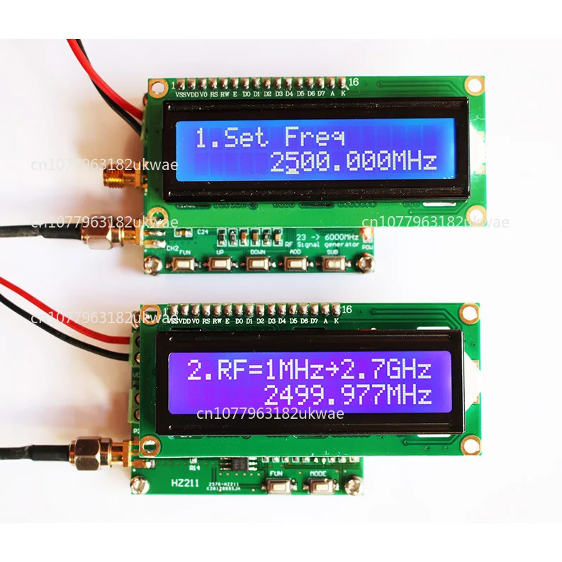 

New Version Frequency Meter High Precision Pulse Accumulation Counter 1Hz～2.7GHz
