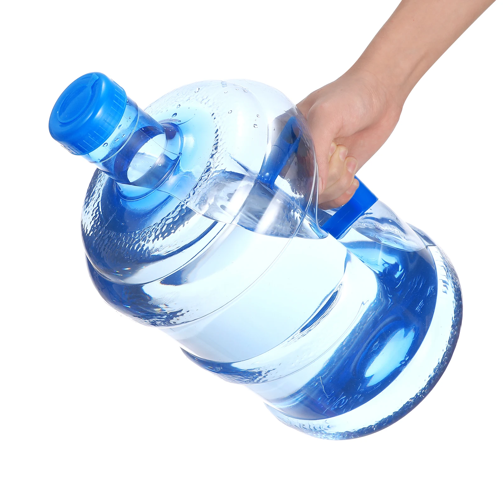 إبريق مياه معدني سميك 5 لتر، حامل مياه محمول، مادة متينة للتخييم والنزهات والمشي لمسافات طويلة والأنشطة الخارجية