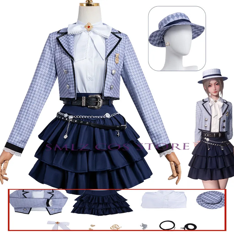 

Love And DeepSpace Player Косплей Игра Mc Косплей Женщины Героиня Сетка Пальто Юбка Шляпа Костюм Disfraz Mujer Вечеринка Наряд для Женщин