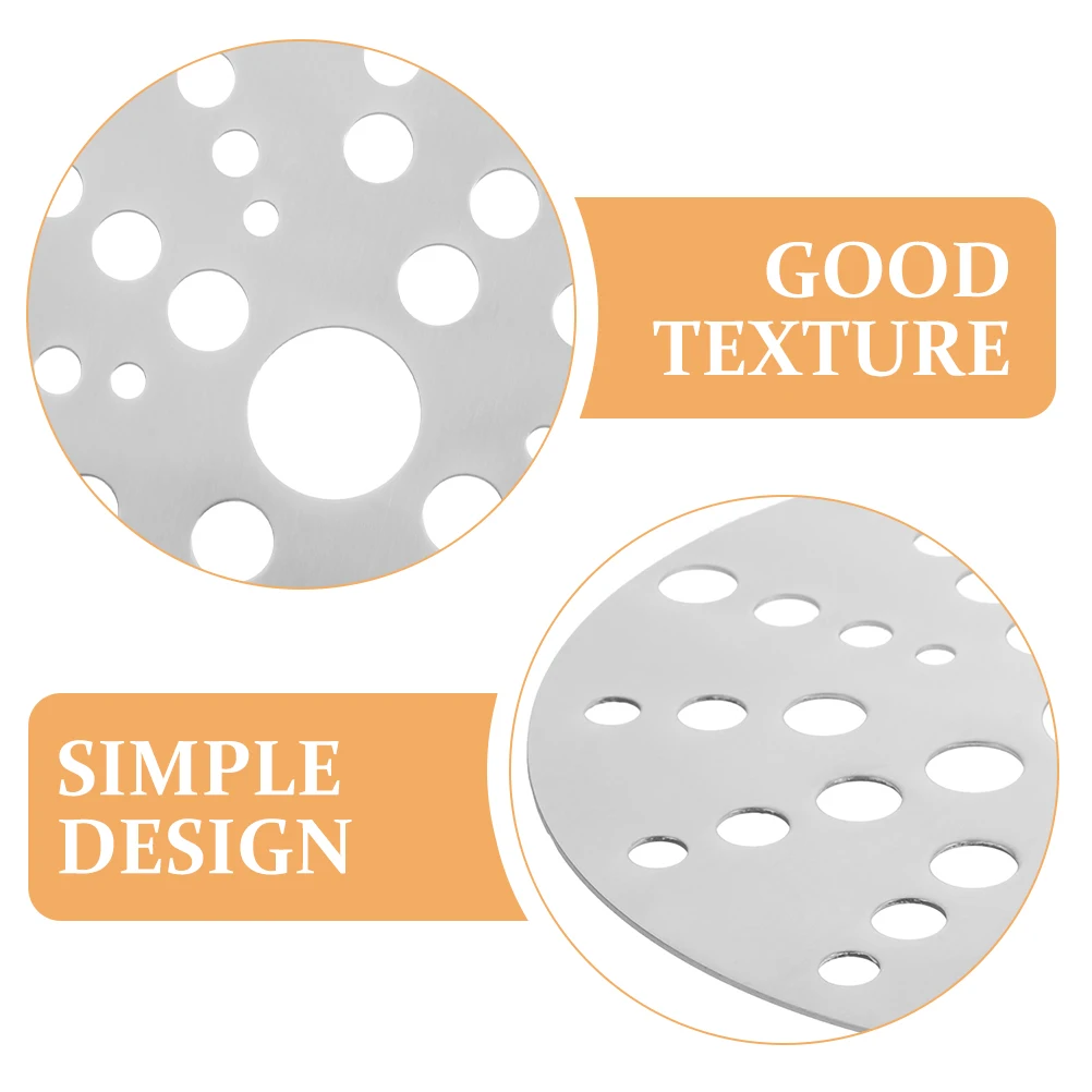 

Conductive Heat Conduction Plate Induction Hob Stainless Steel Adapter with Hole Transfer