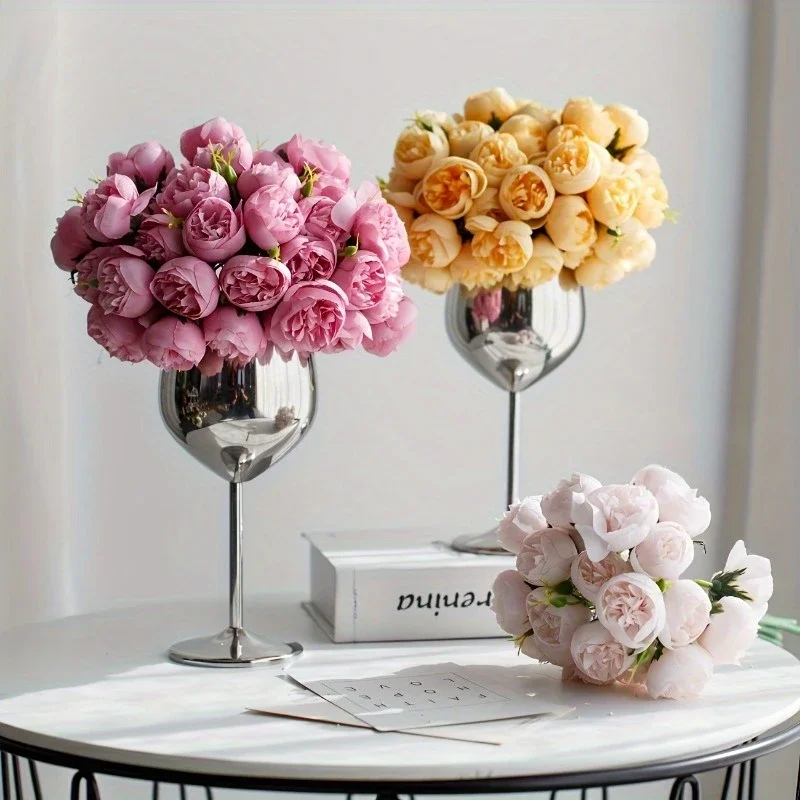 Kunstmatige Pioen Zijden Bloem - Home Decor Aesthetic Pinterest recensie en prijs