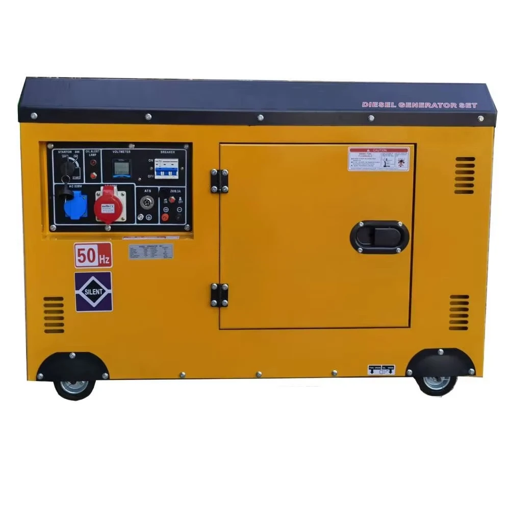 

8 kva 8000 watt silent diesel generator 8kva 8 kw generators 3phase 8kw for home with prices in cameroon