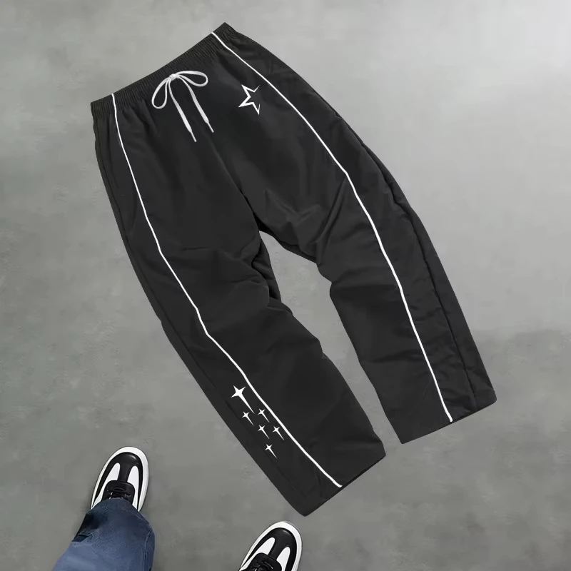 2026 Topseller Herren Sternenmuster Freizeithose Frühling und Sommer Fitness-Trainingshose Geeignet für Alltägliche Trendige Outfits – Detail 5