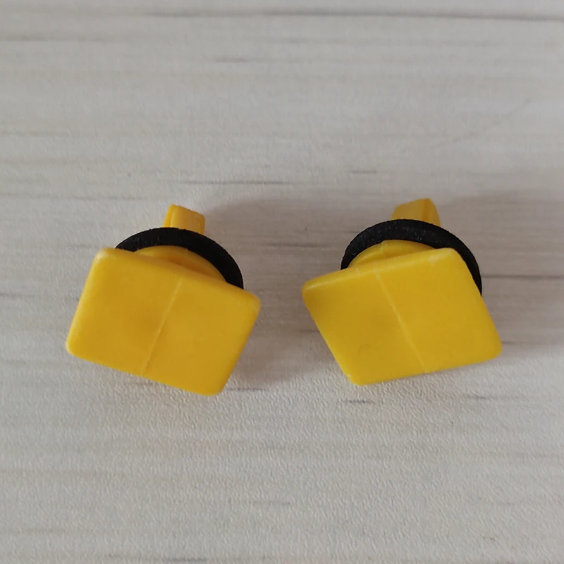 20Pcs Yellow Plastic Trim Clips Side Skirts & Sill Mouldings Fastener For Kia Hyundai 87756-4A000