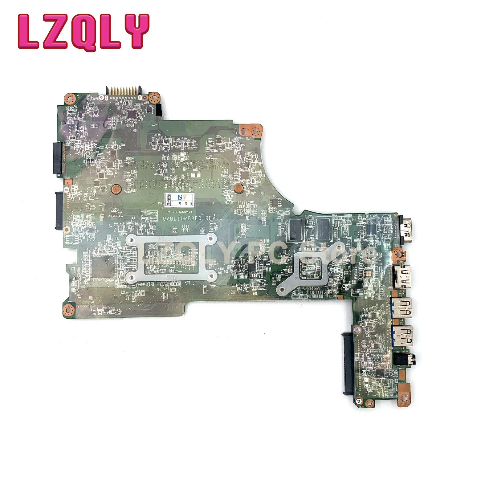 LZQLY For Toshiba Satellite A000300240 A000302560 L50 L50-B L55 L55-B Laptop Motherboard DABLIDMB8E0 REV:E W/ I5-4200U CPU DDR3