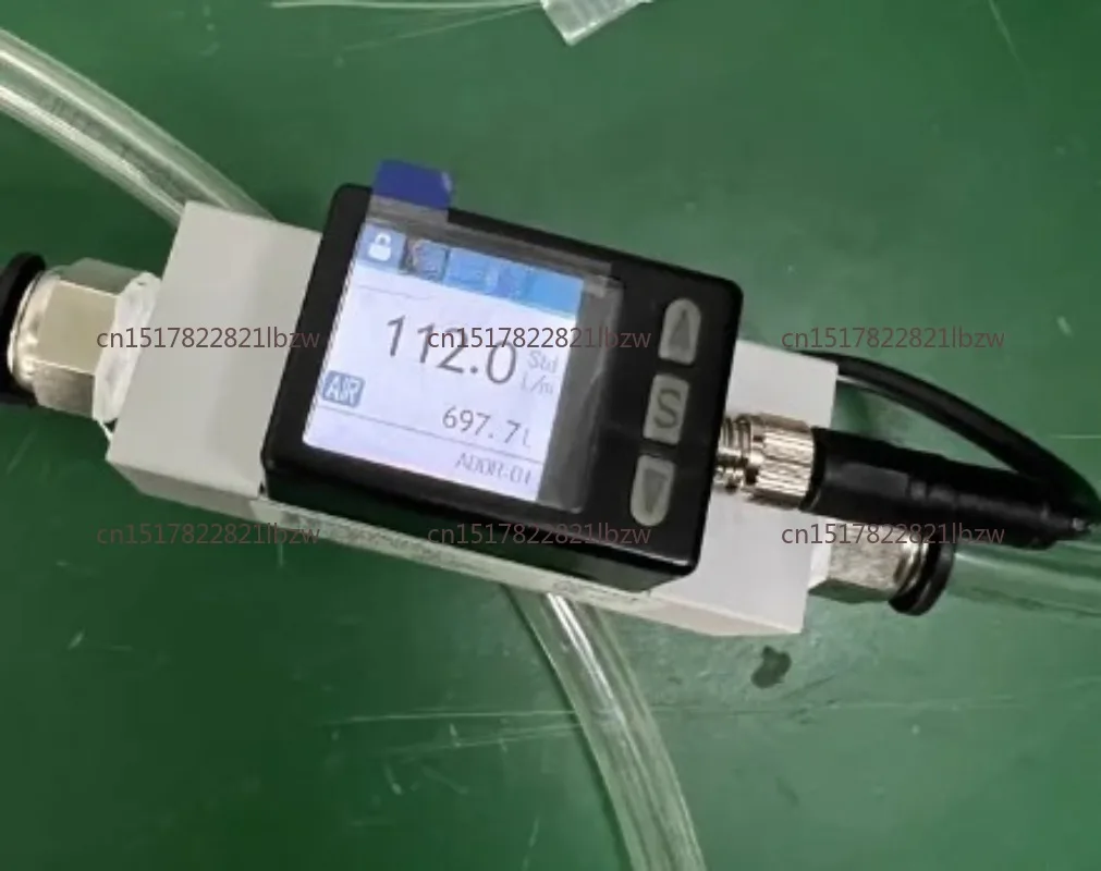 Smart Digital  Thermal Mass Flow Meter for Air O2 Gas, High Precision Digital Gas Flowmeter  0-50L/min