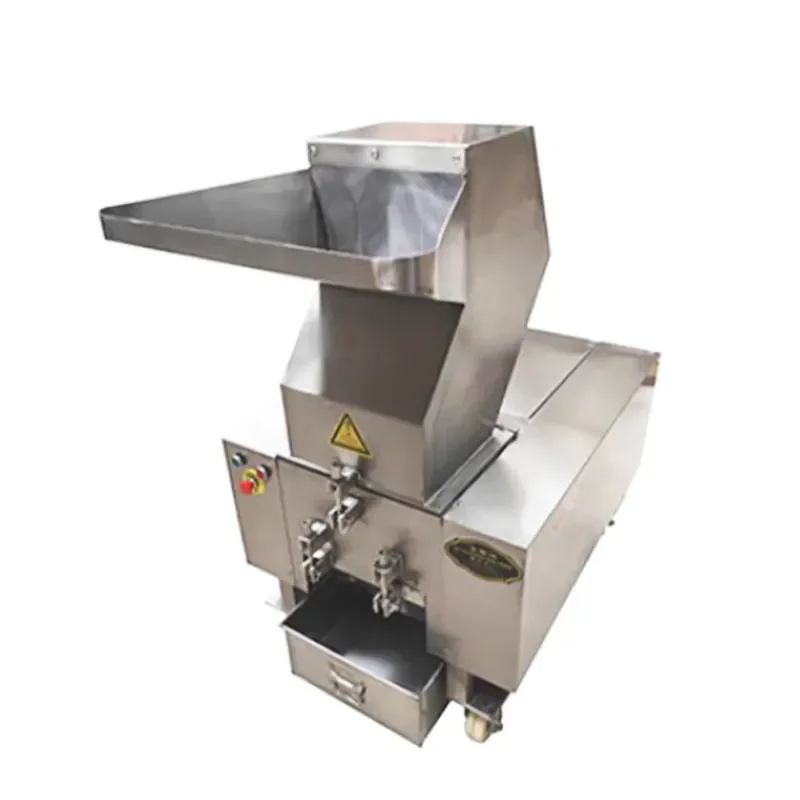 Newly Updated Food Processing Machine with Strong Core Motor Component Grinder Type for Pig Bone Shredder Fruit Vegetable