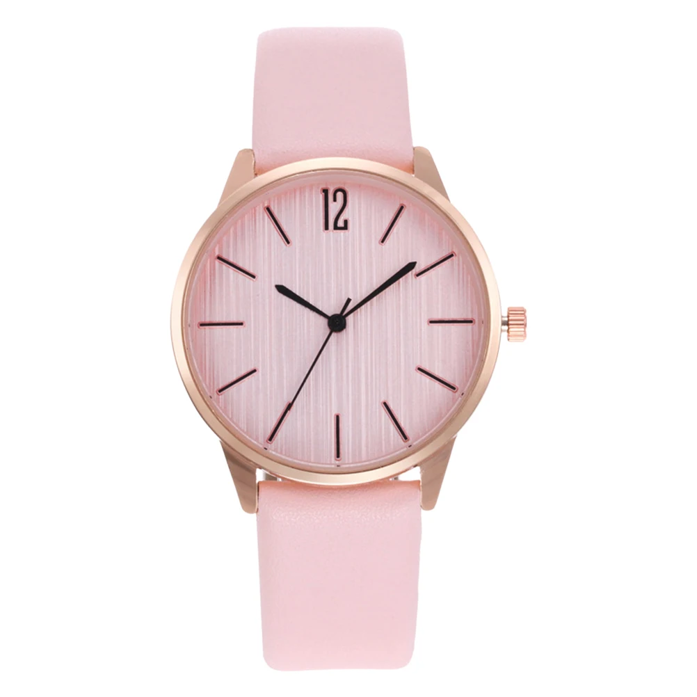 

Quartz Watches Ladies Wrist Girl Women Pu Female Miss for Woman Digital