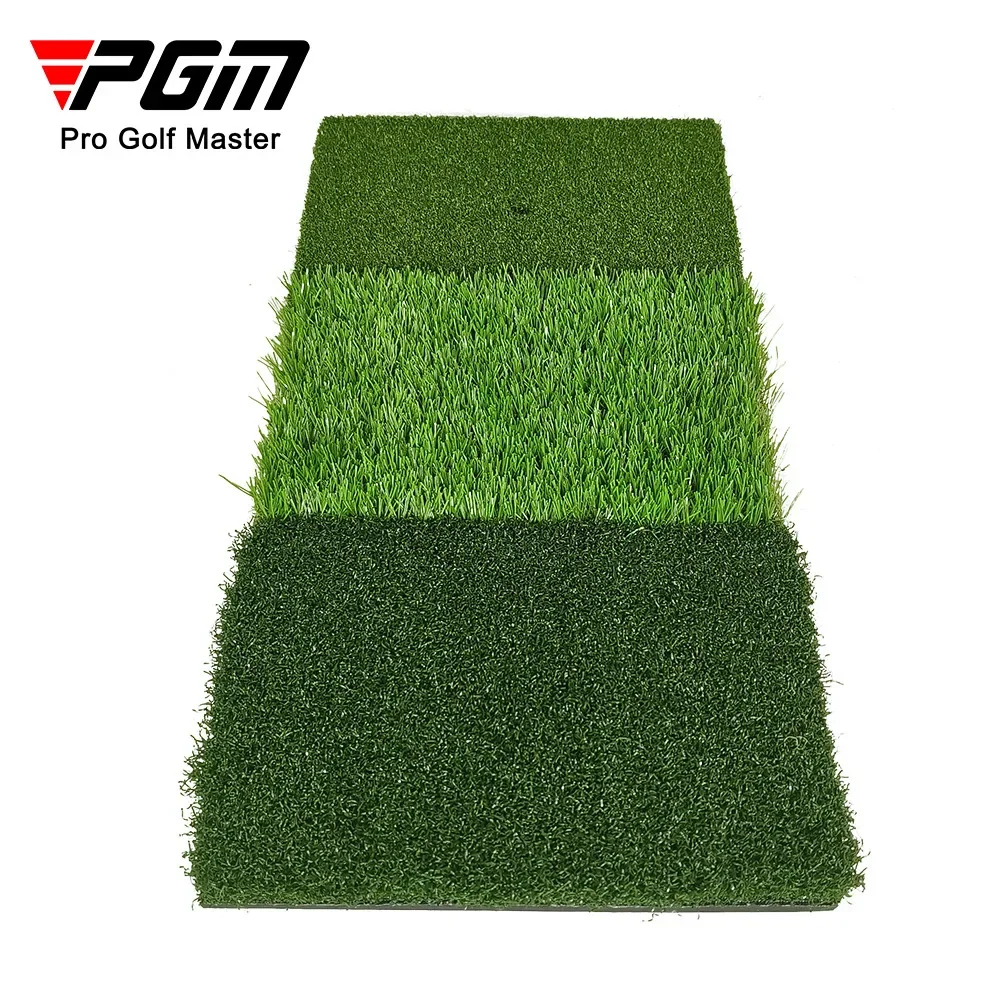 PGM Golf Hitting Mat 3 Grasses Golf Training Aids Indoor Outdoor Tri-Turf Golf Hitting Grass GolfMats Indoor Backyard