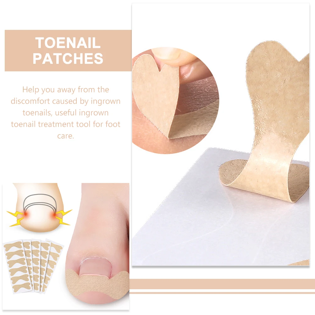 

Toenail Corrector Ingrown Toenail Treatment Patch Patches Elastic Fabric Correction Strips for Nail Care Treatment Tools