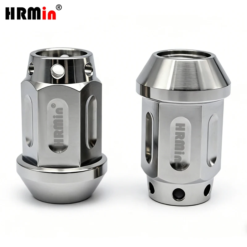 Closed End Groove 19mm Hex Cone Seat Gr.5 Titanium Lug Nut M14x1.5mm for Toyota Ford Buick Honda Tesla Jeep