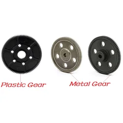 RC 180024 R86028 Plastic/Metal Main Gear 87T For 1/10 HSP 94180 RGT Rock Cruiser Crawler 86100 Upgrade Parts