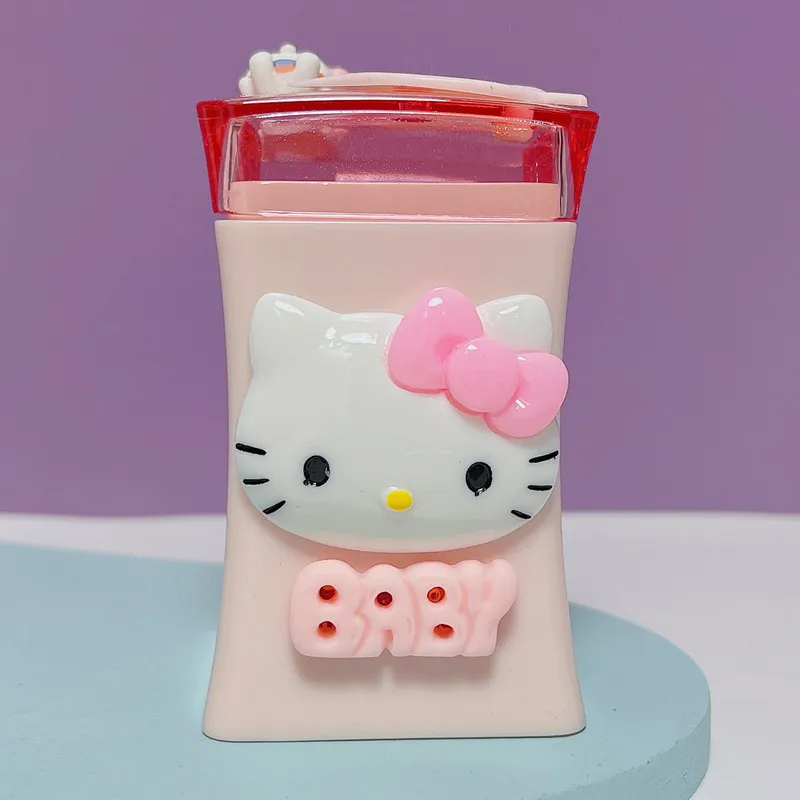 

Sanrio Hello Kitty Kawaii Anime Toothpick Storage Box Cute Sweet Lotso Stellalou Cartoon Cotton Swab Box Lovely Gifts for Girls