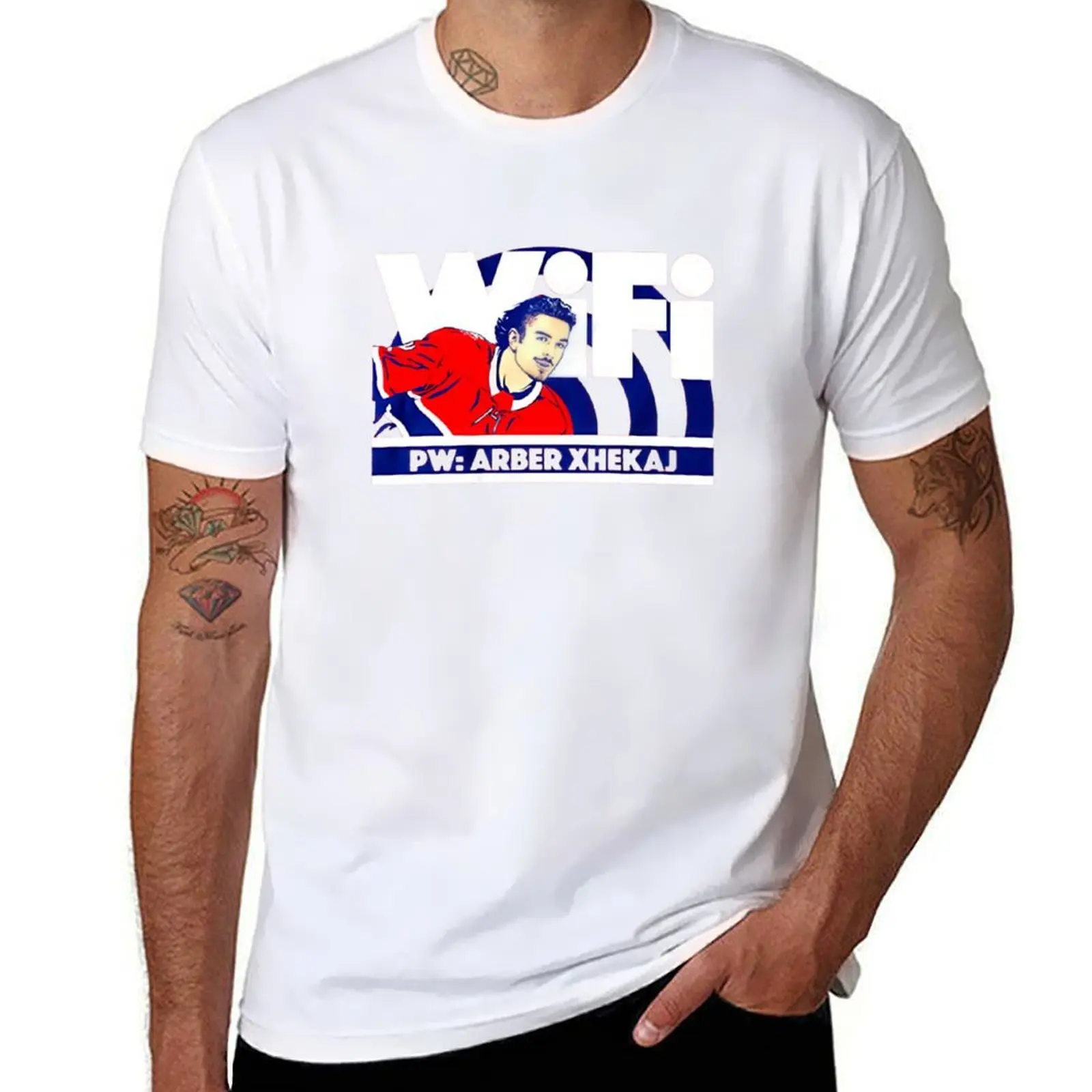

Arber Xhekaj T-Shirt t shirt man cotton man t shirt cotton high quality T-Shirt