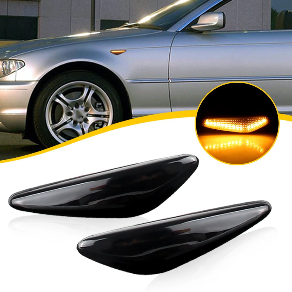 

2 шт. светодиодный фонарь автомобиля, боковой габаритный указатель поворота, авто мигалка для Mazda 6 Atenza GH 5 Premacy CW MX-5 RX-8 Nissan Fiat 124 Spider