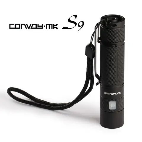Convoy S9 LED Flashlight with Micro USB CONVOY MK