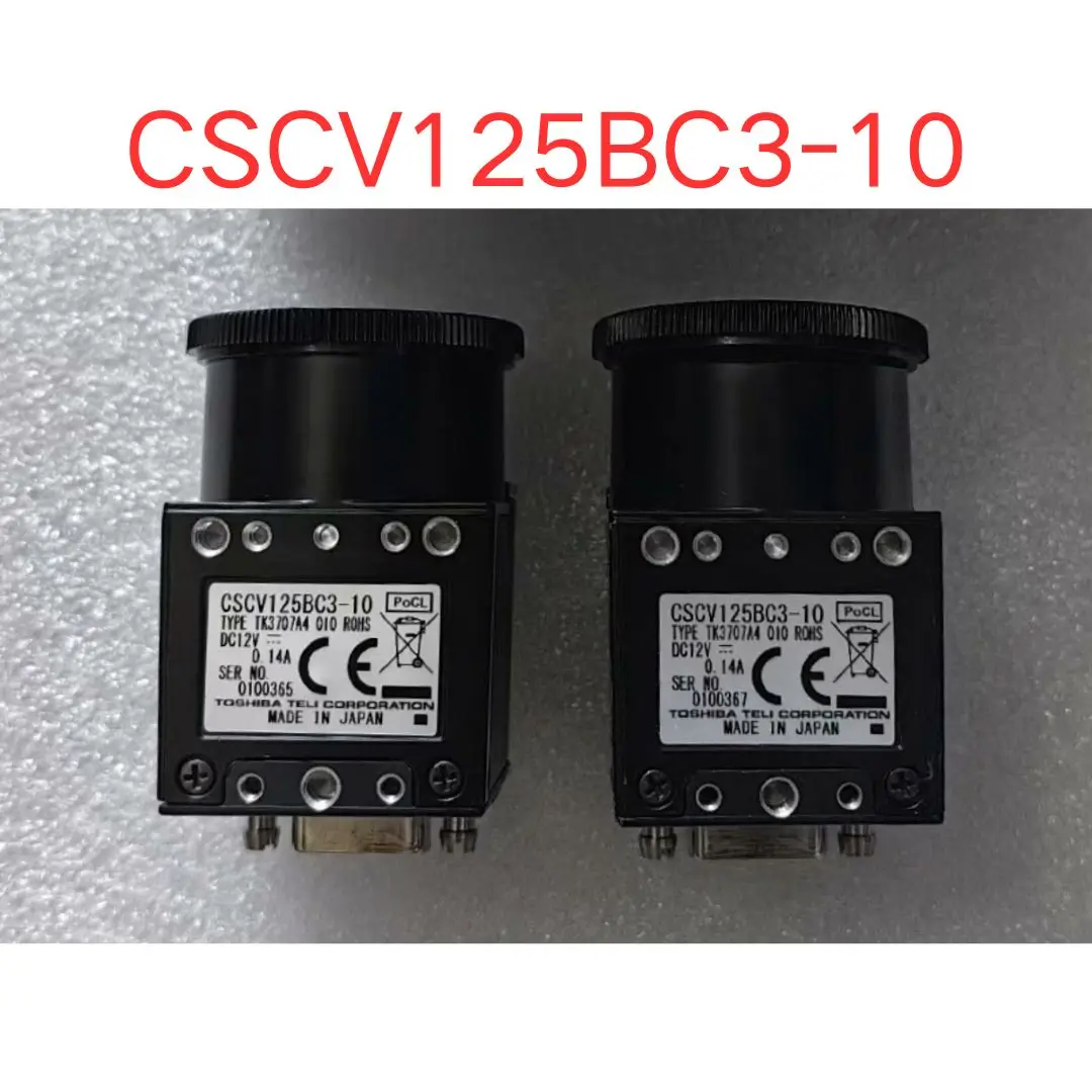 Second-hand test OK CSCV125BC3-10 industrial camera Fast delivery