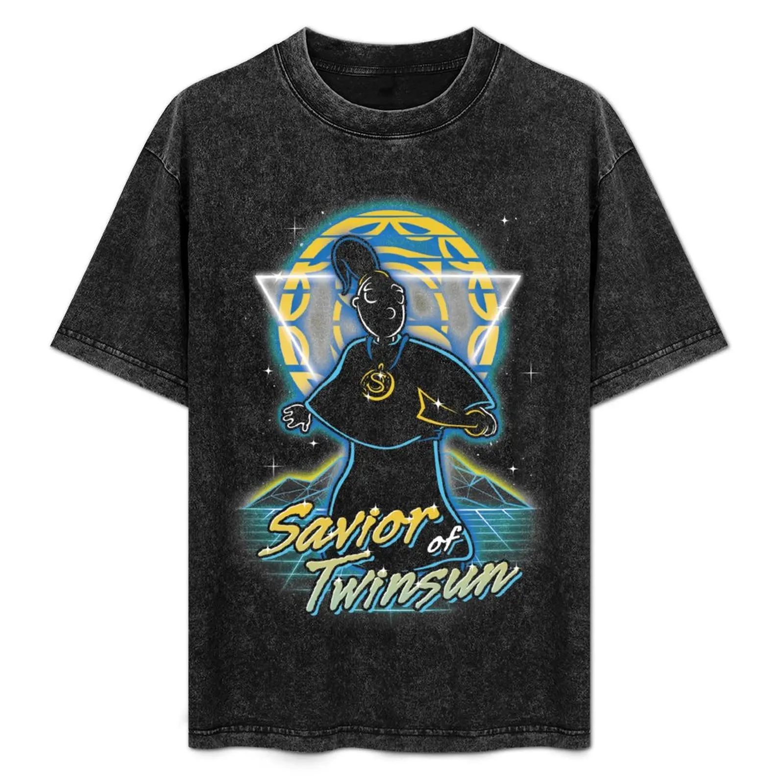 

Retro Savior of Twinsun T-Shirt blanks cute tops aesthetic clothes t shirts for men