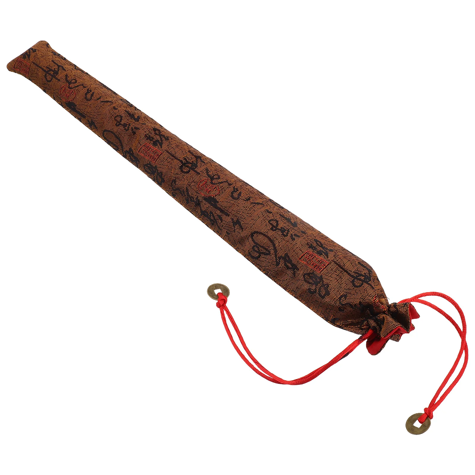 Chinese Hand Fan Sleeve Silk Brocade Folding Fan Cover Portable Decorative Cloth Pouch Case for Wedding Storage