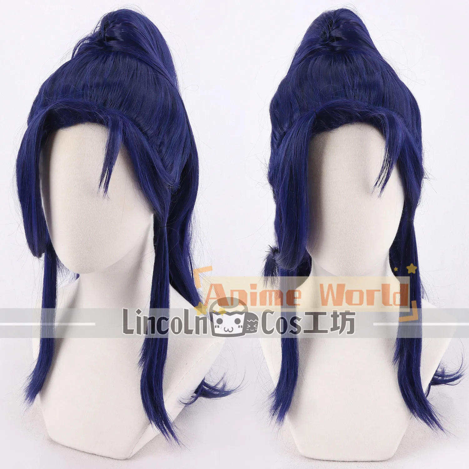 

Anime Caitlyn Kiramman Cosplay Wig Halloween Carnival Party Props Synthetic Hair Heat Resistant Fiber + Wig Cap