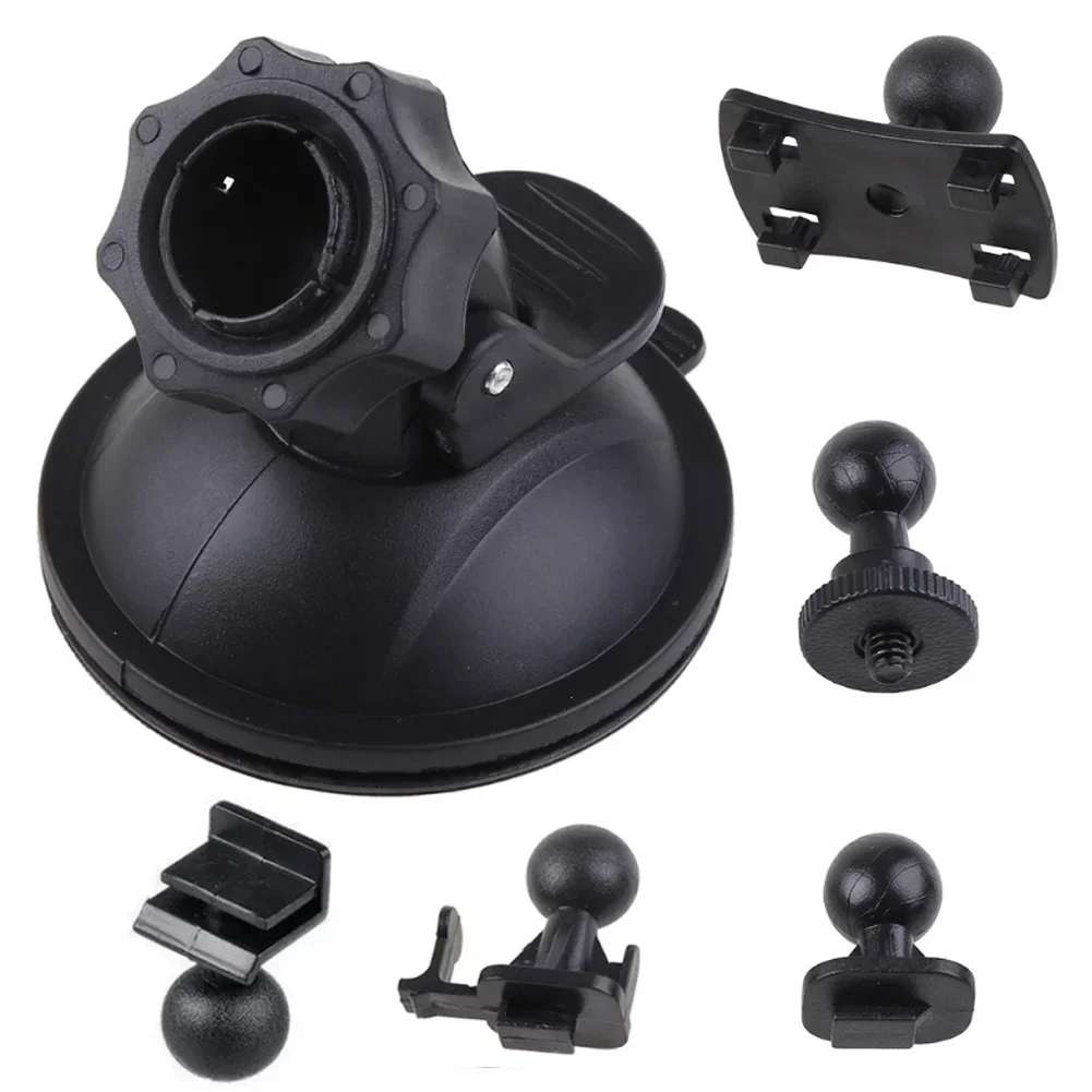 Car Suction Cup For Dash Cam Holder With 5 Types Adapter Car Windshield Rotating Mount For Driving DVR Camera Camcorder  NEW