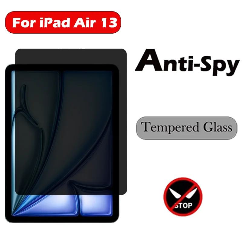 Privacy Protection Glass For iPad Air 13 2024 Anti Spy Screen Protector for iPad Air 13 2024