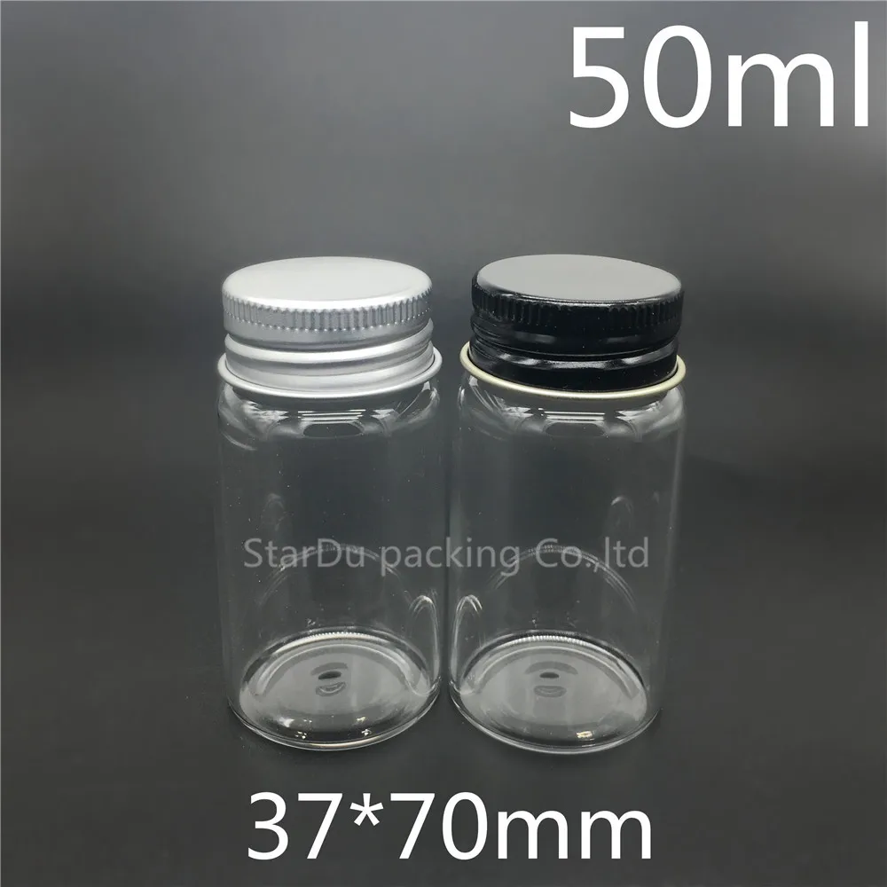 

Free Shipping 10pcs/lot 37*70mm 50ml Screw Neck Glass Bottle For Vinegar Or alcohol,carft/storage candy,liquid Cosmetic Bottles