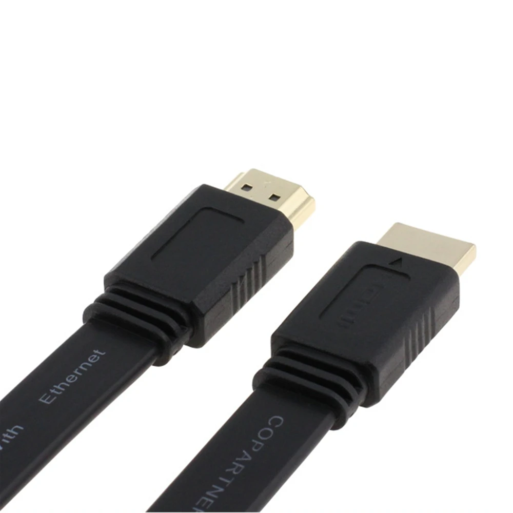 

HDMI flat cable HDMI 1.4 video cable high-definition cable desktop computer set-top box data cable projector 0.3m-5m