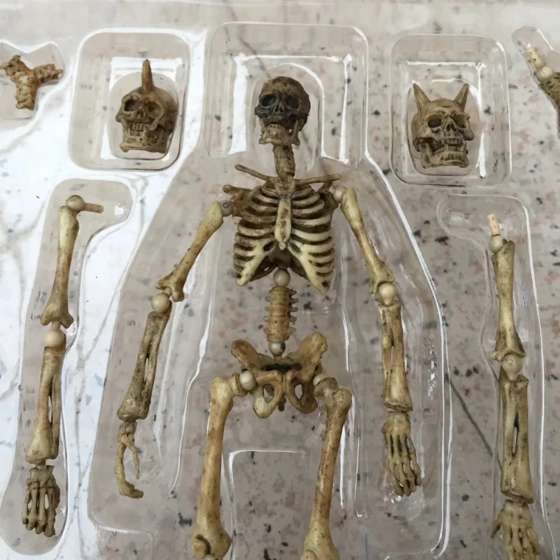 15cm Classic Takeyashiki Jizai Okimono Skeleton Gaikotsu Action Figure Joint mobility Desktop Model Ornaments Toy Decor Gifts
