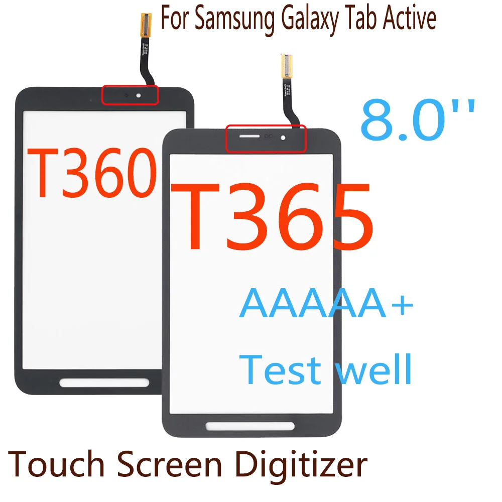 

8.0'' For Samsung Galaxy Tab Active SM-T360 SM-T365 T360 T365 Touch Screen Digitizer Digitizer Sensor Glass Panel Replacement