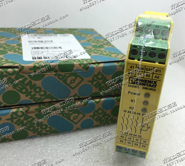 Phoeniix Safety Relay 2963802 PSR-SCP- 24UC/ESA2/4X1/1X2/B