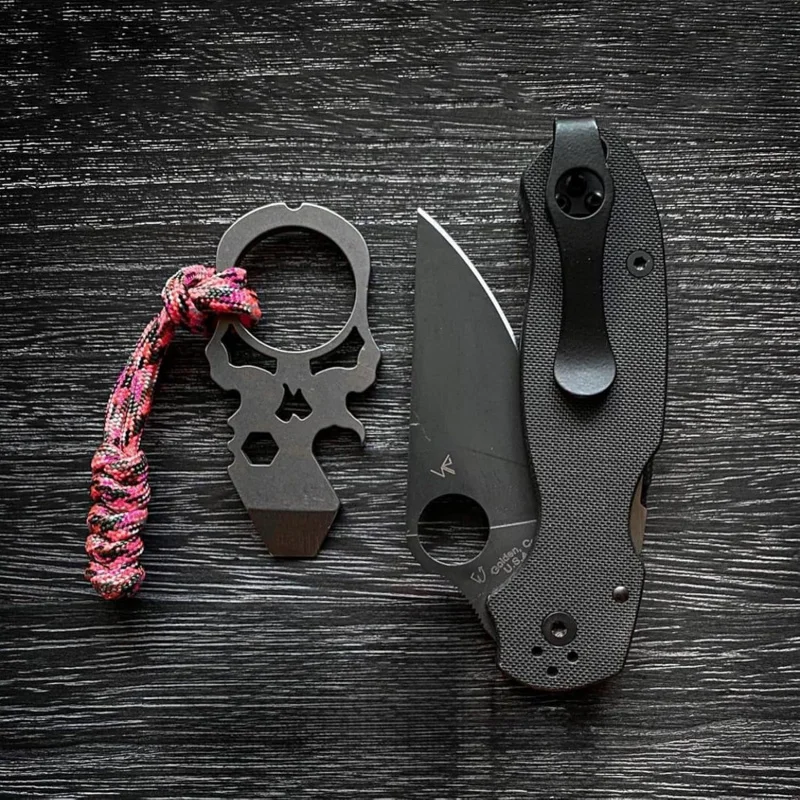 4-in-1 키체인 병따개 스크루드라이버가 포함된 멀티툴, 딸, 아내 또는 아들에게부터 아빠, 아버지 및 남성에게 선물 - 해골