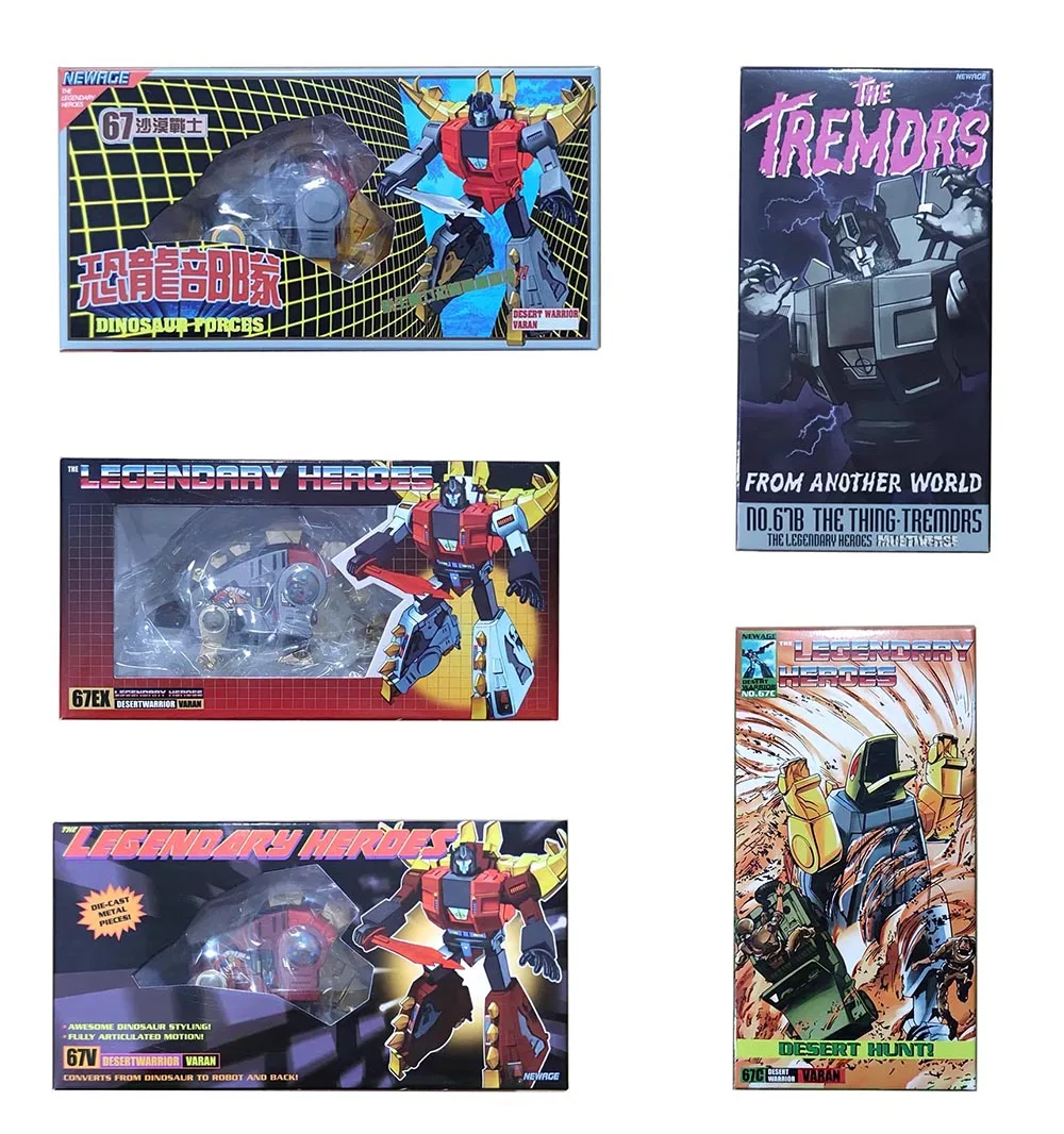 ألعاب التحول الجديدة NewAge Snarl NA H67 H67B H67C H67EX H67T H67V ديناصور روبوت فاران لعبة شخصيات الحركة في المخزون