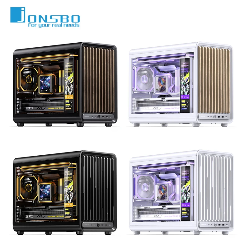 

Корпус для ПК Jonsbo D33 MATX, с задней вставкой, вентилируемой решеткой, поддержкой водяного охлаждения 360 мм, для самостоятельной сборки