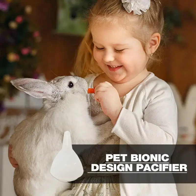 Silicone Pet Feeding Nipple Mini Cat Universal Feeding Pacifier For Newborn Kittens Puppies Rabbits Small Animals