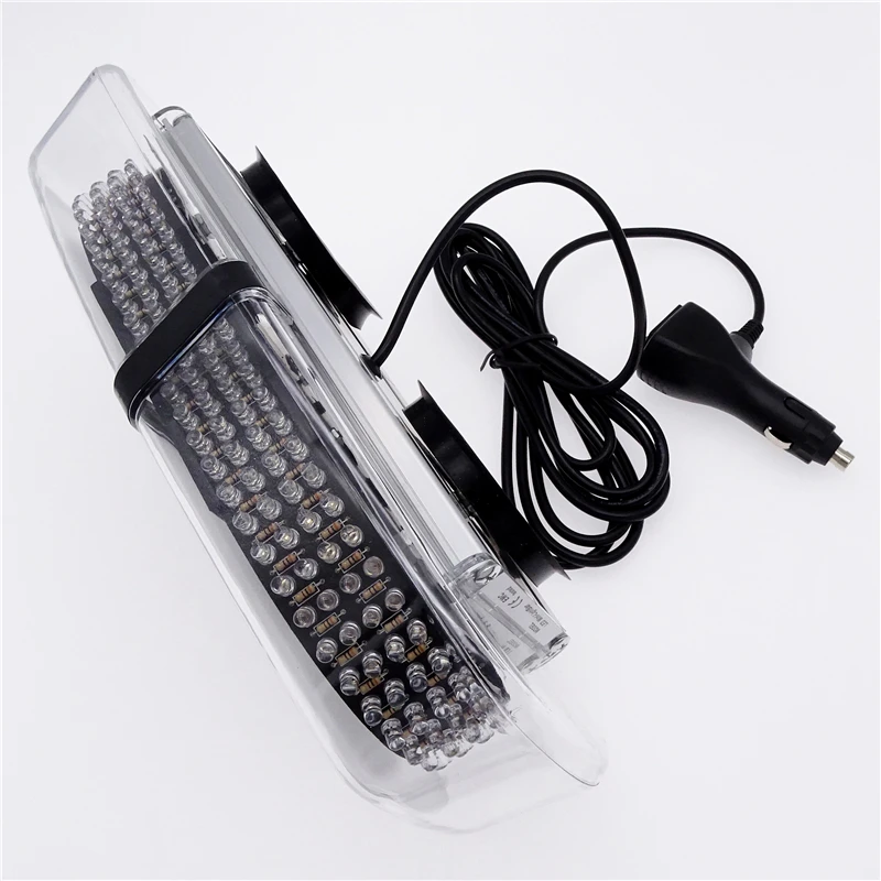 Amber Emergency Light Police Firefighter Warning General Car Light Assembly Strobe Roof Light 240 LED Signal Light for Audi BMW