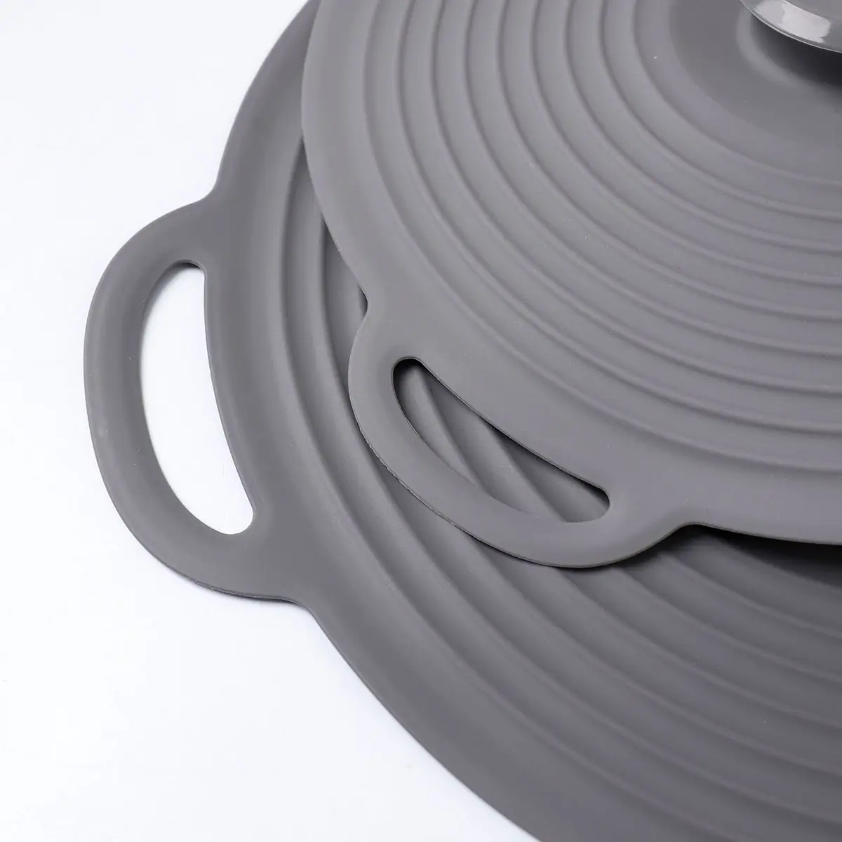 Food Grade Silicone Fresh-keeping Cover Circular Seal Spill-proof Lid Multi-functional High Temperature Resistance and Pot Cover